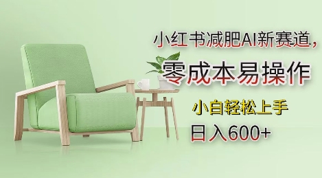 小红书减肥AI新赛道,零成本易操作,日入多张,小白轻松上手【揭秘】插图 小红书减肥AI新赛道,零成本易操作,日入多张,小白轻松上手【揭秘】