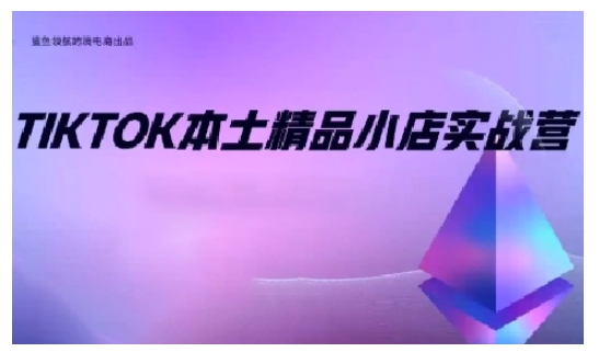 TikTok本土精品小店出海实战营,从入门到高阶,不止0-1!插图 TikTok本土精品小店出海实战营,从入门到高阶,不止0-1!