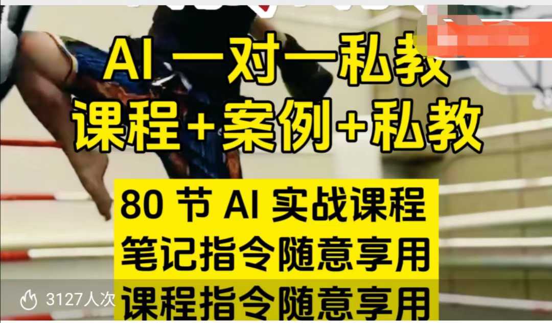 AI指令实战课,课程+案例,80节AI实战课程,笔记指令随意享用,课程指令随意享用插图 AI指令实战课,课程+案例,80节AI实战课程,笔记指令随意享用,课程指令随意享用