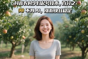 视频号带货新玩法，AI生成，百分百原创爆款模版，百分百起号，高佣商品T+1结算月入过W【揭秘】